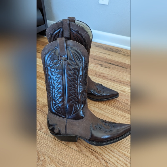 Rare Vintage Crazy Horse Thunderbird Leather/Nubuck Boots main image 16